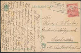 1916 Képeslap Mozgóposta Bélyegzéssel / Postcard 'POSTAKALAUZ /... - Other & Unclassified