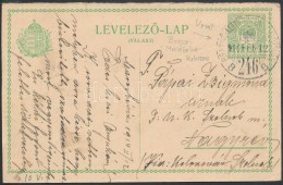 1914 Díjjegyes LevelezÅ‘lap / PS-card 'BRASSÓ-MADÉFALVA-KOLOZSVÁR 246.sz.'... - Other & Unclassified