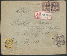 1903 1f, 2f, 8 X 4f Ajánlott Levélen Budapestre / Registered Cover With 37f Franking 'NAGY... - Other & Unclassified
