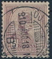 O 1904 Turul 5K, 4. Vízjelállás / Watermark Position 4 - Other & Unclassified