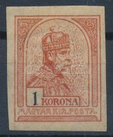 * 1900 Turul 1K Vágott / Mi 67 Imperforate - Other & Unclassified