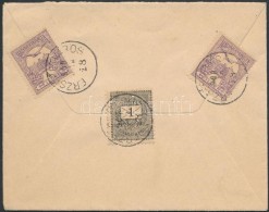 1900 Krajcár-Turul Vegyes Bérmentesítés Levélen / Cover With Mixed Franking... - Other & Unclassified