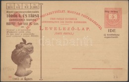 1900 Török Bankház Felülnyomású Használatlan Milleniumi 5kr... - Other & Unclassified