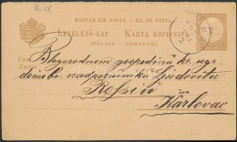 1887 2kr KétnyelvÅ± Díjjegyes Válaszos LevelezÅ‘lap / 2kr Bilingual PS-reply Card 'GLINA' -... - Other & Unclassified