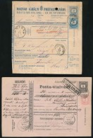 1876 5kr Díjjegyes Postautalvány 5kr Díjkiegészítéssel / 5 Kr PS-money... - Other & Unclassified