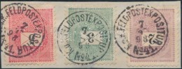 1889 2kr + 3kr + 5kr 'K.U.K. FELDPOSTEXPOSITUR No 41' - Other & Unclassified