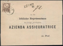 ~1872 15kr Ajánlott Levélen / Mi 11 On Registered Cover 'SZIRÁK' - Pest - Sonstige & Ohne Zuordnung