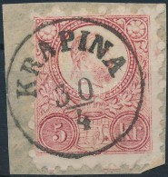 1871 Réznyomat 5kr / Mi 10 'KRAPINA' - Other & Unclassified