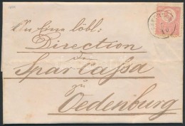 1871 KÅ‘nyomat 5kr Levélen / Mi 3 On Cover 'CSEPREG' - Oedenburg - Other & Unclassified