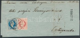 1868 3. Súlyfokozatú Távolsági Levél 5kr + 10kr... - Other & Unclassified