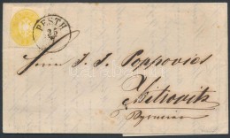 1864 2kr Nyomtatványon / On Printed Matter 'PESTH' + 'GR.KIKINDA' - 'PETERWARDEIN' - Mitrovitz. Signed:... - Other & Unclassified