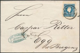 1859 15kr II Levélen / On Cover 'SZEGEDIN' - 'WIEN' - 'EGG' - Other & Unclassified