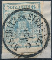 1850 9kr HP. Type II.; Friss Nyomat, 'BISTRITZ In SIEBENB:' (Gudlin 100p) - Other & Unclassified