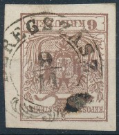 O 1850 6kr MP. Type III.; '(BE)REGSZÁSZ' - Other & Unclassified