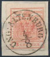 1850 3kr MP. Type III.; 'UNG:ALTENBURG' - Other & Unclassified