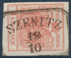 O 1850 3kr HP. Type I.; 'SZENITZ' (Gudlin 200p) - Other & Unclassified