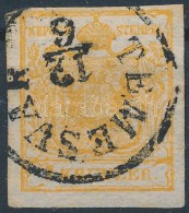 O 1850 1kr Narancs / Orange HP 'TEMESVÁR' - Other & Unclassified