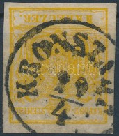 O 1850 1kr Kadmium Sárga / Cadmium Yellow HP 'KRONSTADT' - Other & Unclassified