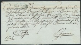 1842 Ex Offo Kézírásos Dátummal / With Handwritten Date Zöld/green 'MARTZALY' -... - Other & Unclassified