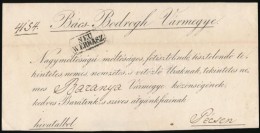 1841-1850 Hivatalos Levél / Official Cover 'NEUWERBASZ' - Pécs - Other & Unclassified