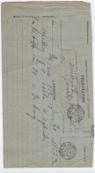 Télégramme, Joinville 1908, Ambonville,, Socle Cylindres, De Bucy - Telegraaf-en Telefoonzegels