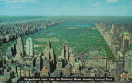 NEW YORK CITY CENTRAL PARK FROM THE RAINBOW ROOM - Central Park