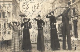 T2 1905 Ex-Lex. A Nagyemberek, A Magyar Színház Revü ElÅ‘adása / Hungarian Revue... - Unclassified