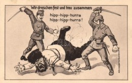 ** T1/T2 Wir Dreschen Fest Und Treu; Wilh. S. Schröder  / German Military Propaganda, Humour - Non Classificati