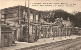 ** T1 Senlis, Railway Station Destroyed By The Germans, During The War - Non Classificati