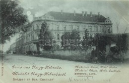 T2/T3 1898 Nagykikinda, Mokriner Gasse, Hotel Bohn - Non Classificati