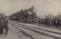 T2/T3 1912 Apatin, A Baja-Bezdán-Apatin-Szond HÉV Vasútvonal ünnepélyes... - Non Classificati