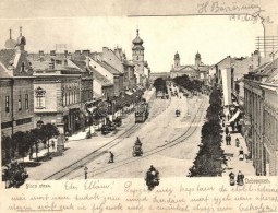 T4 Debrecen, Piac Utca, Kihajtható Képeslap, Pongrácz Géza Kiadása... - Unclassified