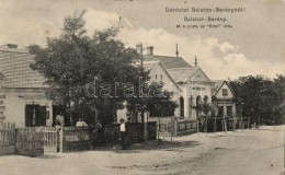 T2/T3 Balatonberény, Posta, Erzsi-villa; Neumark Adolf Kiadása (EK) - Non Classificati