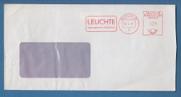 206308 / 1987 - 120 Pf. - BERLIN , " LEUCHTE , MEHRINGDAMM 48 , 1000 BERLIN 61 ,  Machine Stamps (ATM)  Germany - Macchine Per Obliterare (EMA)