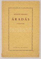 Szántó Magda: Áradás. Versek. Genius Kiadás. Kiadói Karton... - Non Classés