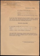 Cca 1940 S. S. Obersturmbannführer által Aláírandó Igazolás Német... - Altri & Non Classificati