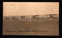 Cca 1918 Phönix-típusú Vadászgépek Pola Mellett, Fotó, Feliratozva,... - Other & Unclassified