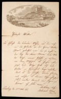 1835 Pozsonyi Látképet ábrázoló Levélpapír / Letter With Pressburg... - Non Classés