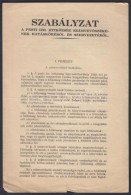 Cca 1935 A Pesti Izraelita Hitközség SzámvevÅ‘székének Hatásköre... - Sonstige & Ohne Zuordnung