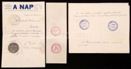 1910 A Zsámbéki Rabbiság Pecsétlenyomata, és Egy Ahhoz Hasonló... - Sonstige & Ohne Zuordnung