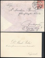 1915 Dr. Munk Béla Levele Munkácsi Bernát Néprajztudós Részére, A... - Other & Unclassified