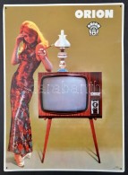 Orion Televízió Reklám. NagyméretÅ± Fémtábla. Libanonba... - Advertising