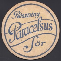1935 Paracelsus Részvény Sör Söralátét / Vintage Beer-mat - Advertising