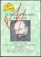 Demis Roussos (1946-2015) Görög énekes Saját KezÅ± Aláírása... - Other & Unclassified