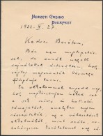 1932 Gróf Apponyi György Alexander (1898-1970) Legitimsta Politikus, OrszággyÅ±lési... - Unclassified