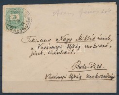 1878 Arany János Autográf írásával Megcímzett Boríték Nagy... - Unclassified