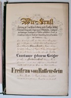 1862 Leopold Von Sachsen-Coburg Und Gotha (1824-1884) Herceg által Adományozott... - Unclassified
