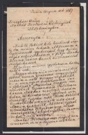 1867 Kossuth Lajos (1802-1894) Saját Kézzel írt Levele Turinból Egy Honvéd... - Unclassified