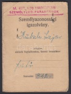 1944 Hadiüzemi Igazolvány - Unclassified