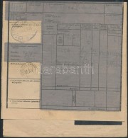 1942 Fuvarlevél KétnyelvÅ± Bélyegzéssel / Bill Of Freight, Double Language  'SZOLYVA... - Unclassified